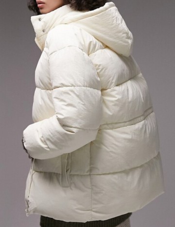 Geacă Topshop, crem