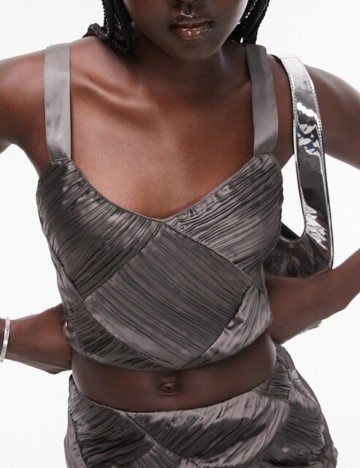 Top Topshop, gri