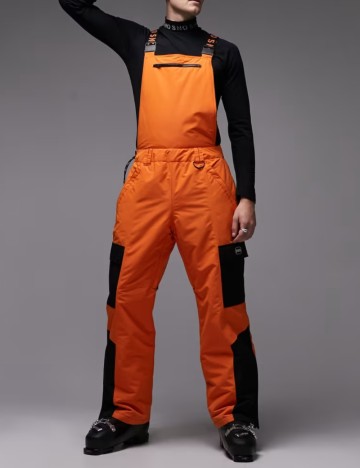 Salopetă de ski Topman, portocaliu