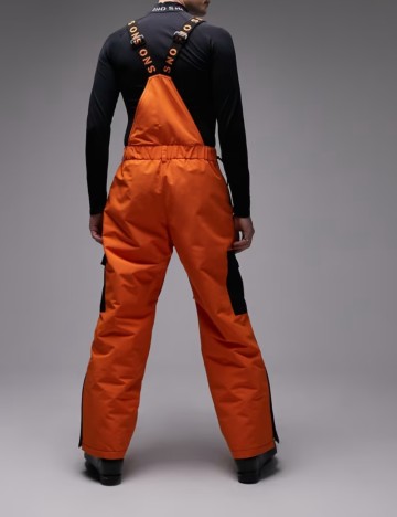 Salopetă de ski Topman, portocaliu