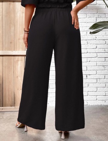 Pantaloni Shein Curve+, negru