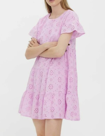 Rochie mini Vero Moda, roz