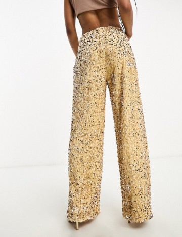 Pantaloni ASOS, auriu
