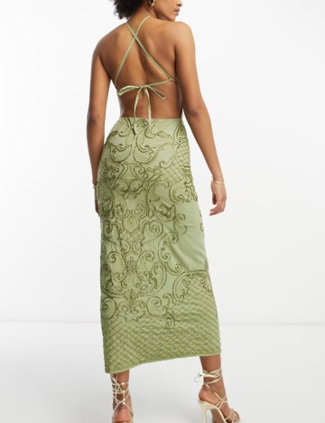 Rochie de ocazie ASOS, verde