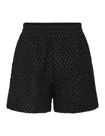 Pantaloni scurți Pieces, negru