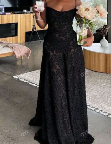 Rochie maxi Shein, negru