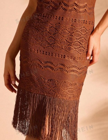 Rochie mini Shein, cărămiziu