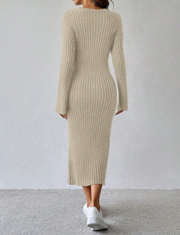 Rochie midi Shein, bej