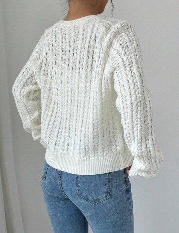 Cardigan Shein, crem