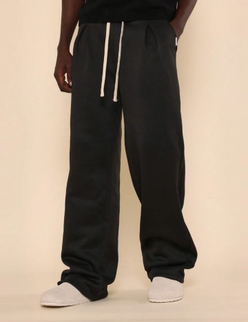 Pantaloni de trening Shein, negru