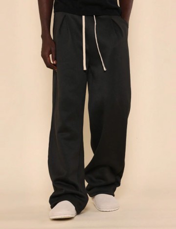 Pantaloni de trening Shein, negru