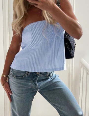 Top Shein, mix culori