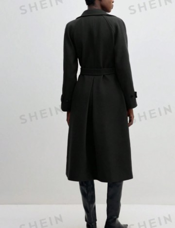 Palton Shein, negru