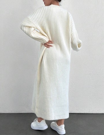 Rochie maxi Shein, crem