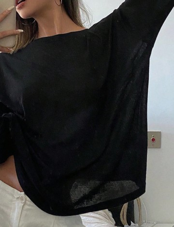 Bluză DAZY by Shein, negru