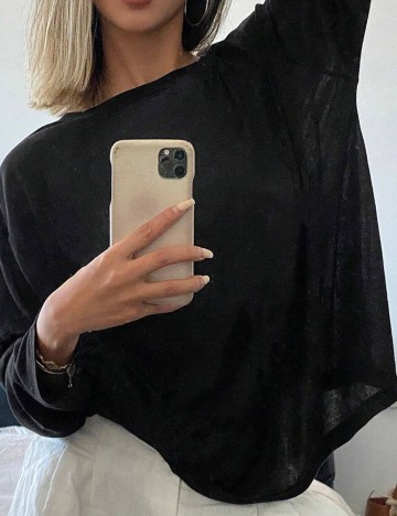 Bluză DAZY by Shein, negru