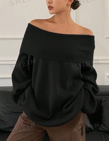 Pulover Shein, negru