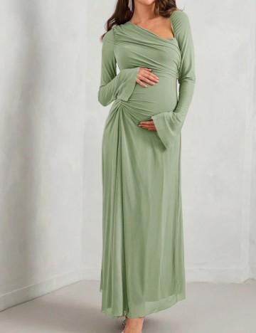 Rochie maxi Shein, verde
