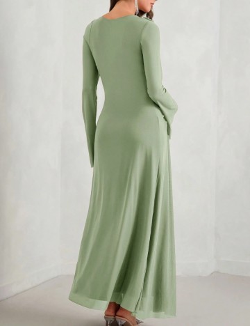 Rochie maxi Shein, verde