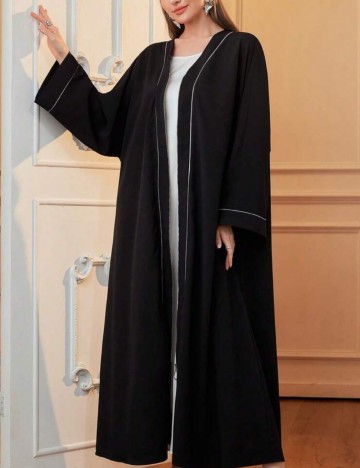 Cardigan lung Shein, negru