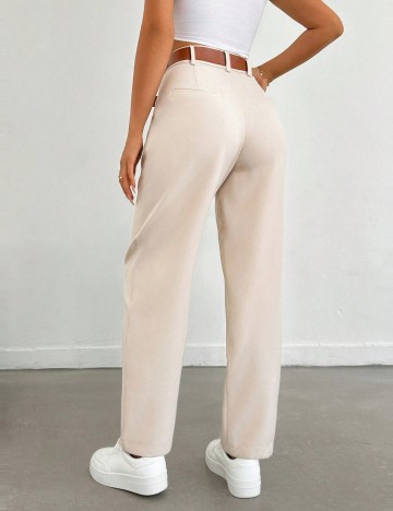 Pantaloni Shein, crem