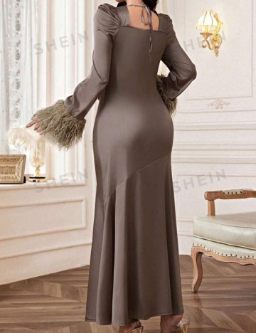 Rochie maxi Shein, bej