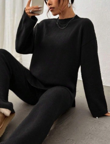 Pulover Shein, negru