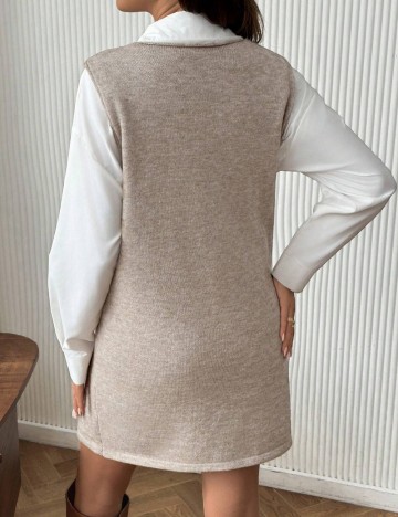 Rochie mini Shein, bej