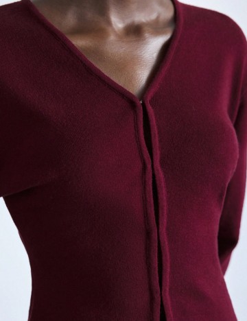 Compleu Shein, burgundy