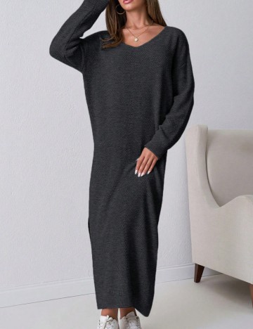 Rochie maxi Shein, gri