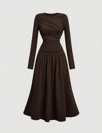 Rochie midi Shein, maro