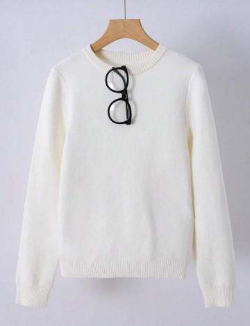 Pulover Shein, alb