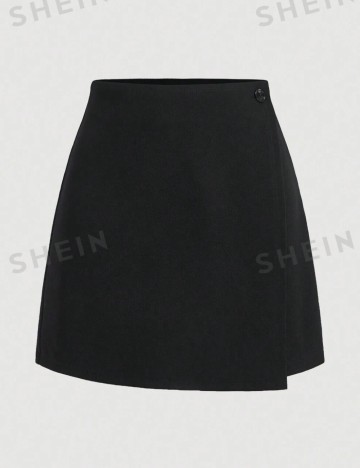 Fustă mini SHEIN MOD, negru
