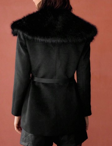 Palton MOTF by Shein, negru