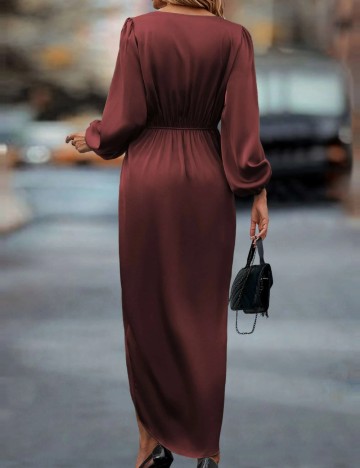 Rochie maxi Shein, vișiniu
