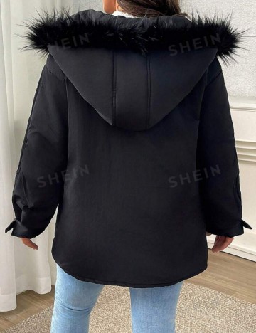 Geaca Shein, negru