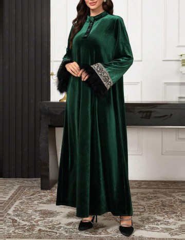 Rochie midi Shein, verde