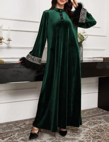 Rochie midi Shein, verde
