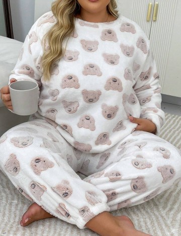Compleu pijamale Shein, mix culori