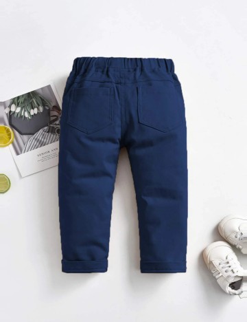 Pantaloni Shein, bleumarin