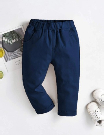 Pantaloni Shein, bleumarin