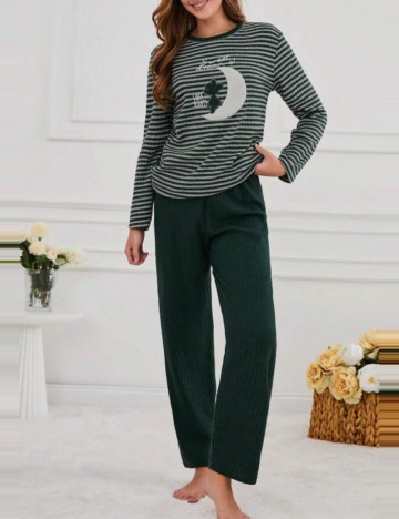 Compleu pijamale Shein, mix culori