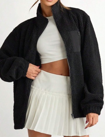 Jachetă MANFINITY by Shein, negru