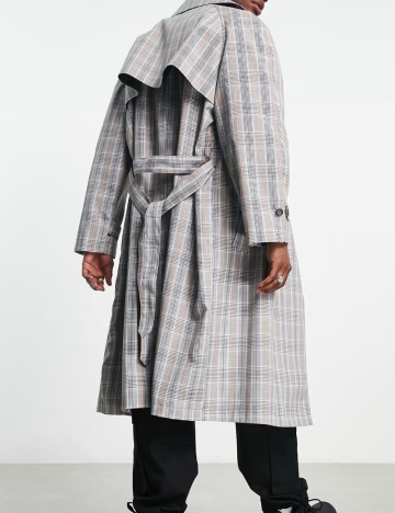 Trench ASOS, mix culori