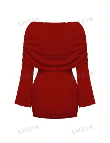 Rochie mini Shein, roșu