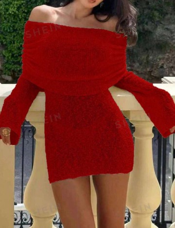 Rochie mini Shein, roșu
