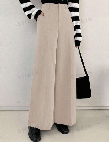 Pantaloni Shein, crem