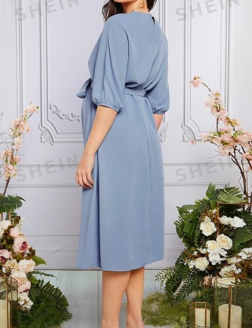 Rochie midi Shein, albastru