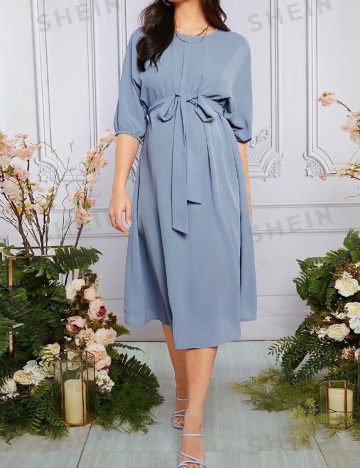Rochie midi Shein, albastru