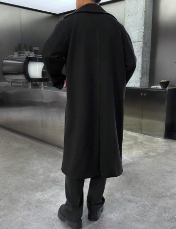 Palton Shein, negru